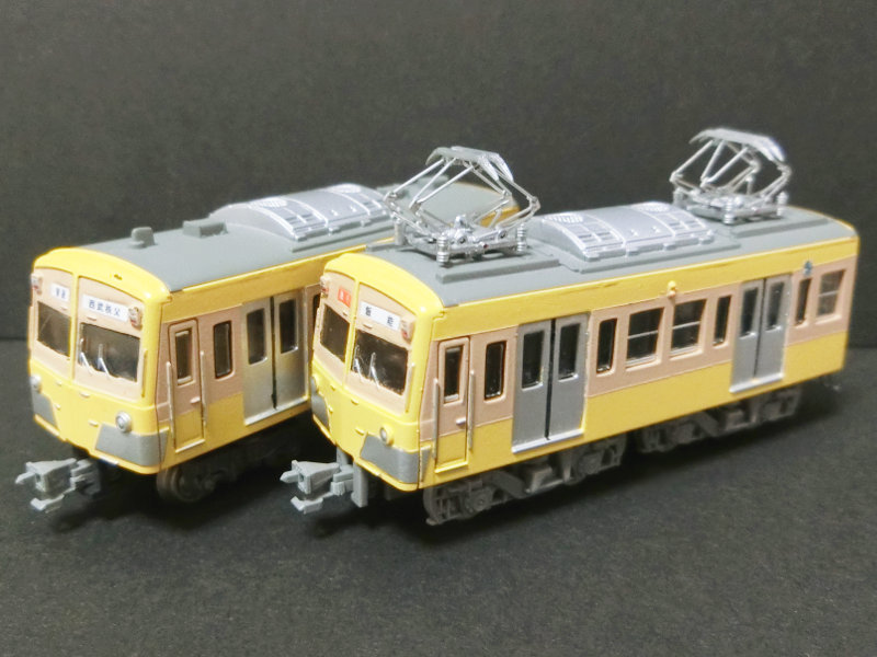 「西武鉄道新101系(登場時)」編成全体像 「西武鉄道新101系(登場時)」編成全体像