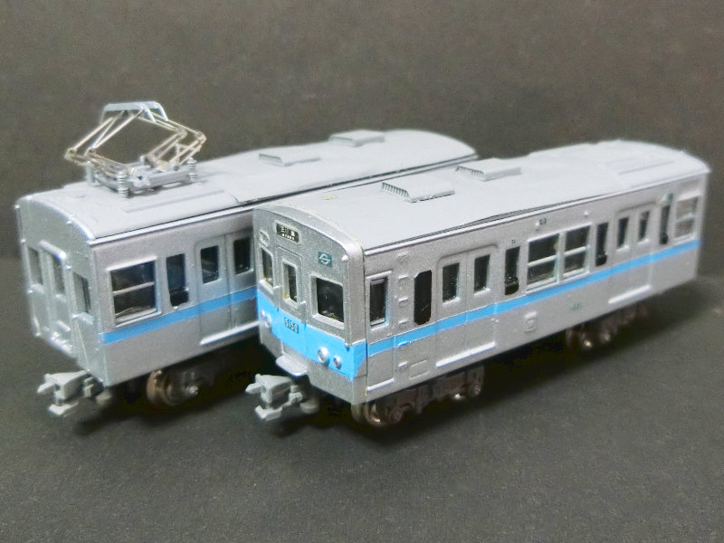 「営団地下鉄5000系」車両全体像 「営団地下鉄5000系」車両全体像