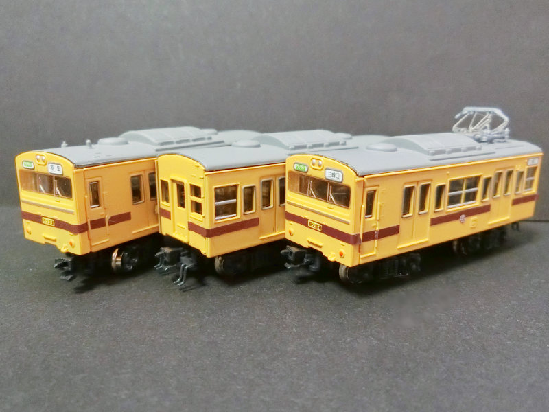 「秩父鉄道1300系(ウソ電)」編成全体像 「秩父鉄道1300系(ウソ電)」編成全体像