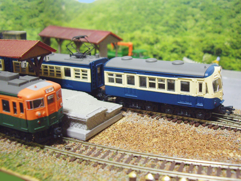 中央本線の駅にて 中央本線の駅にて