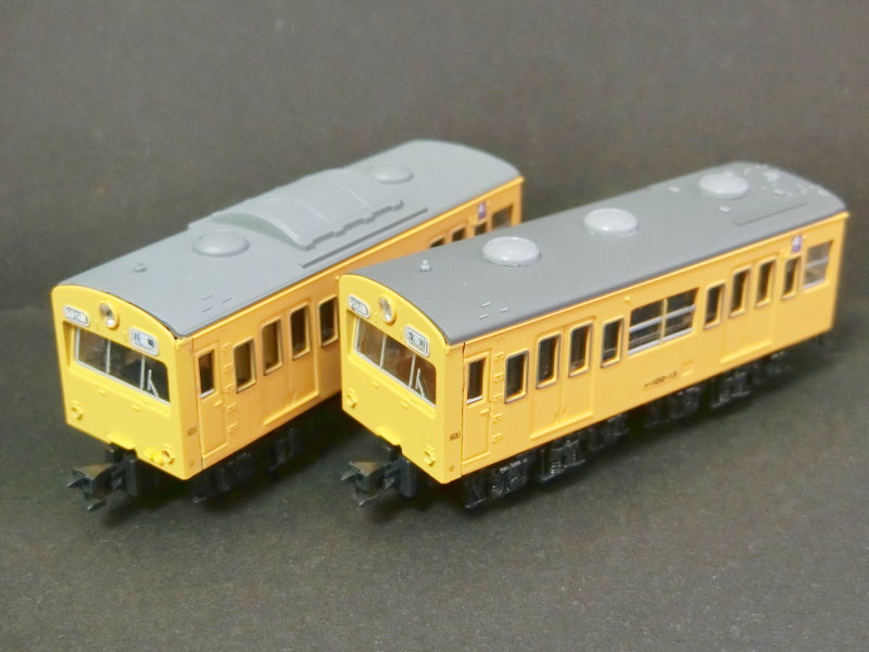 「国鉄101系(南武線)」車両全体像 「国鉄101系(南武線)」車両全体像