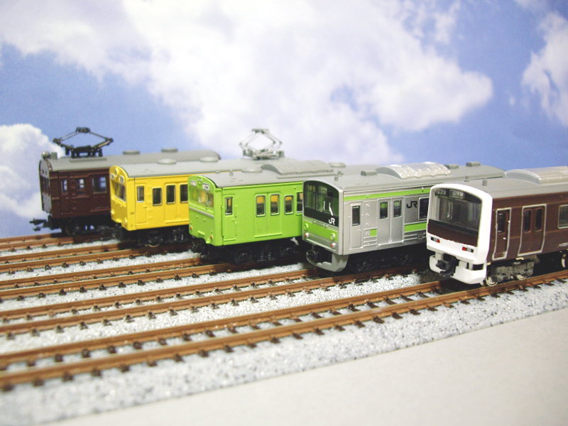 歴代の山手線車両たち 歴代の山手線車両たち