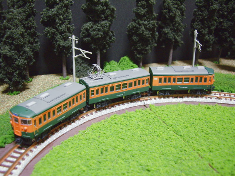 「さわやか信州」の頃の115系湘南色冷房準備車 「さわやか信州」の頃の115系湘南色冷房準備車