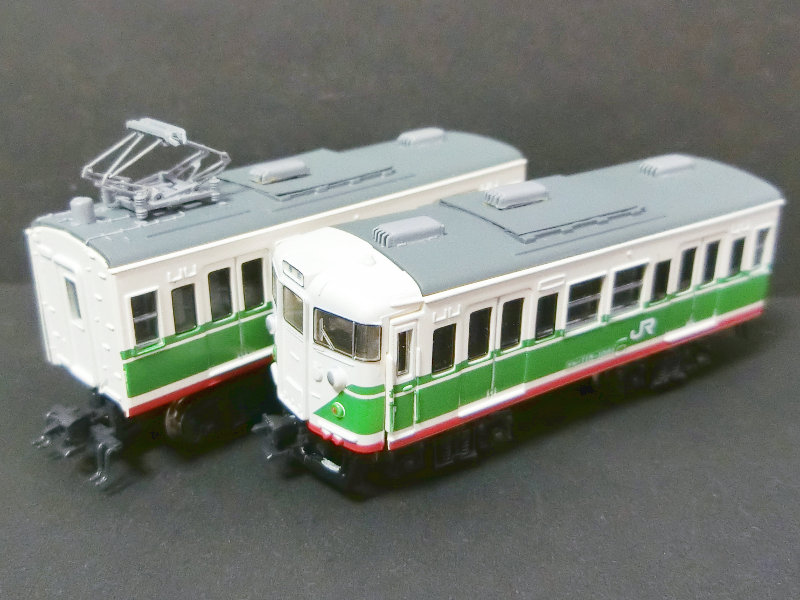 「JR東日本115系1000番台(信州色・冷房準備車)」車両全体像 「JR東日本115系1000番台(信州色・冷房準備車)」車両全体像