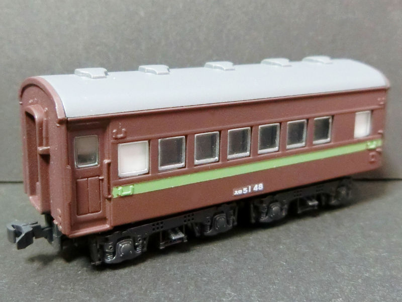 「国鉄スロ51形」車両全体像 「国鉄スロ51形」車両全体像