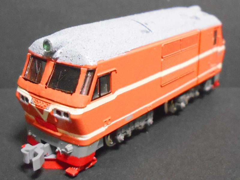 「中国鉄路 東風4D形」車両全体像 「中国鉄路 東風4D形」車両全体像