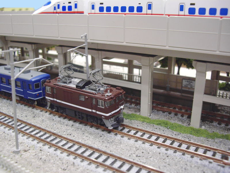 熊谷駅付近を行く臨時客車列車 熊谷駅付近を行く臨時客車列車