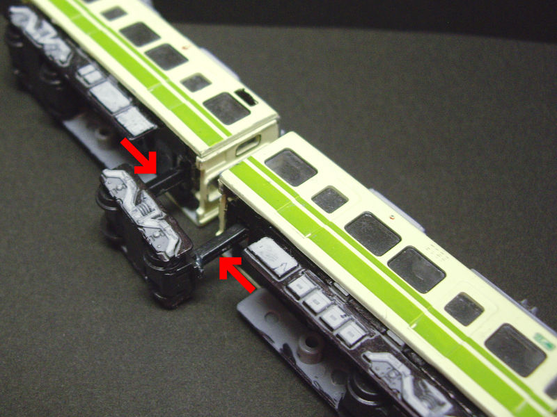 江ノ電の連接部の謎に迫る 江ノ電の連接部の謎に迫る