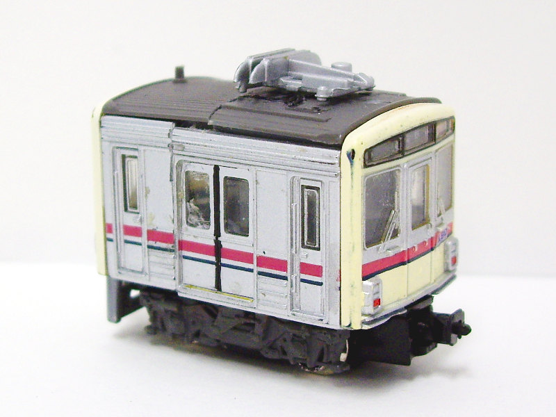 「京王電鉄モヤ700形(ウソ電)」車両全体像 「京王電鉄モヤ700形(ウソ電)」車両全体像