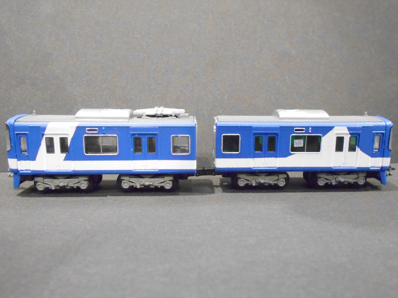 「富士急行9000系(ウソ電)」車両全体像 「富士急行9000系(ウソ電)」車両全体像