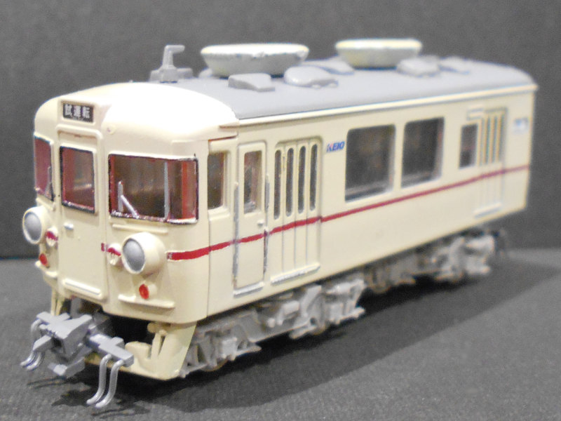 「京王電鉄クロ157形(ウソ電)」車両全体像 「京王電鉄クロ157形(ウソ電)」車両全体像