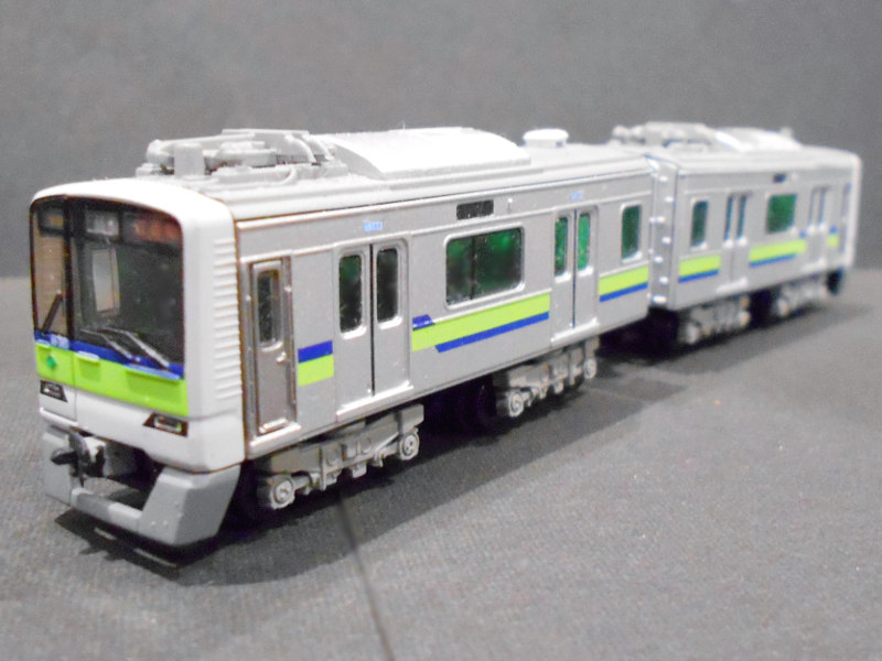 「東京都交通局10-300形1次車(ウソ電)」編成全体像 「東京都交通局10-300形1次車(ウソ電)」編成全体像