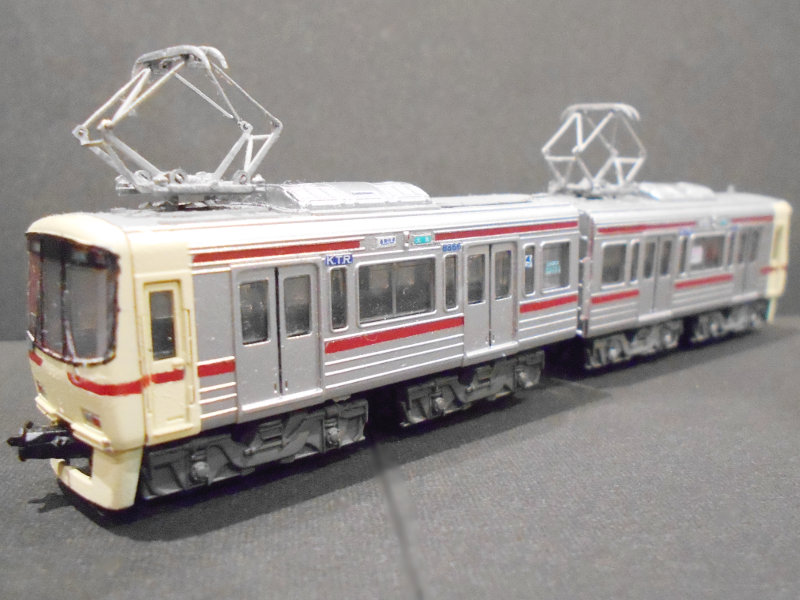 「京王帝都電鉄8000系(ウソ電)」編成全体像 「京王帝都電鉄8000系(ウソ電)」編成全体像