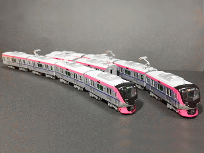 「京王電鉄5000系」編成全体像 「京王電鉄5000系」編成全体像