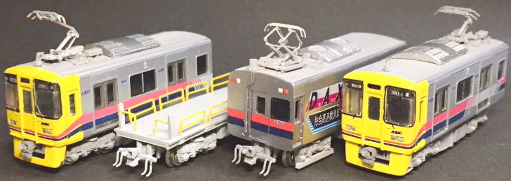 「京王電鉄デヤ900形+サヤ912形+クヤ900形DAX」編成全体像 「京王電鉄デヤ900形+サヤ912形+クヤ900形DAX」編成全体像