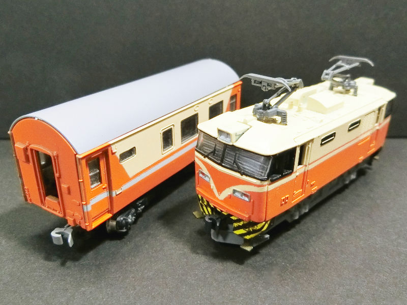 「台湾鉄路E200形風のEF510形(ウソ電)」車両全体像 「台湾鉄路E200形風のEF510形(ウソ電)」車両全体像