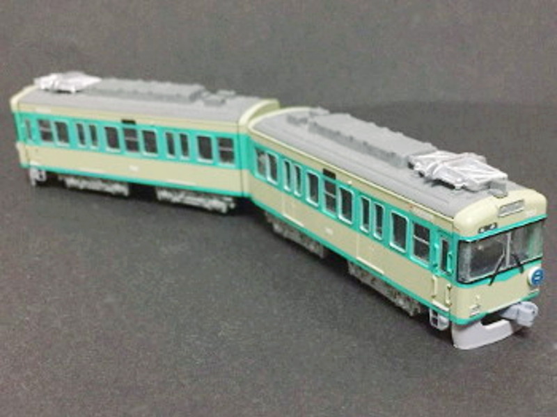 「京阪電鉄700形80型塗装」編成全体像 「京阪電鉄700形80型塗装」編成全体像