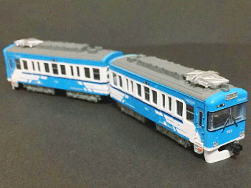 「京阪電鉄700形マザーレイク号」編成全体像 「京阪電鉄700形マザーレイク号」編成全体像