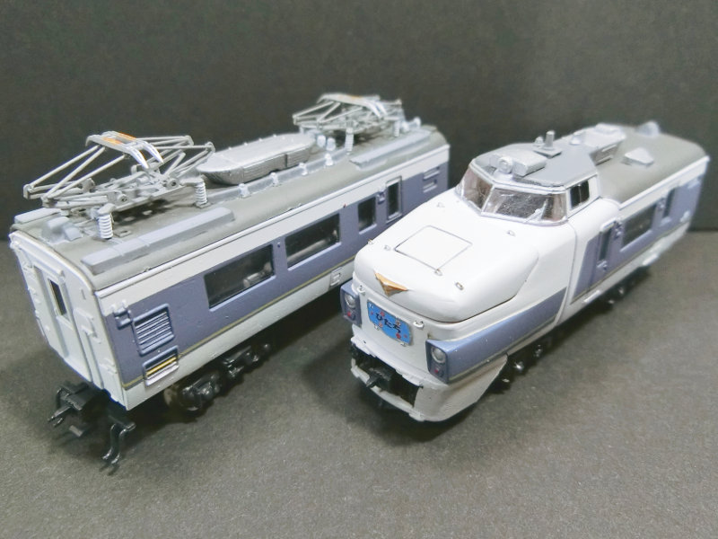 「JR東日本485系ひたち色」車両全体像 「JR東日本485系ひたち色」車両全体像