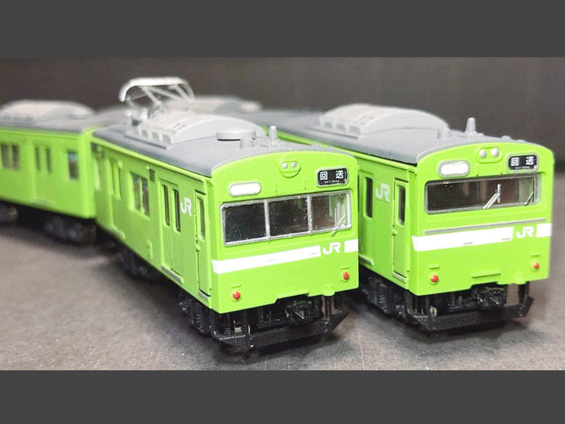 「JR西日本103系奈良線」編成全体像 「JR西日本103系奈良線」編成全体像