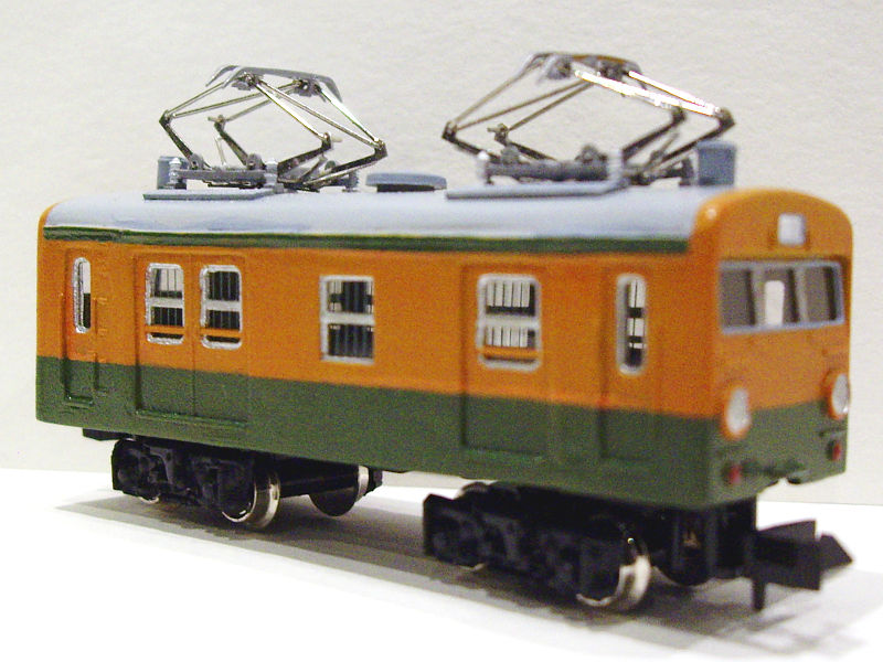 「国鉄クモユニ74形」車両全体像 「国鉄クモユニ74形」車両全体像