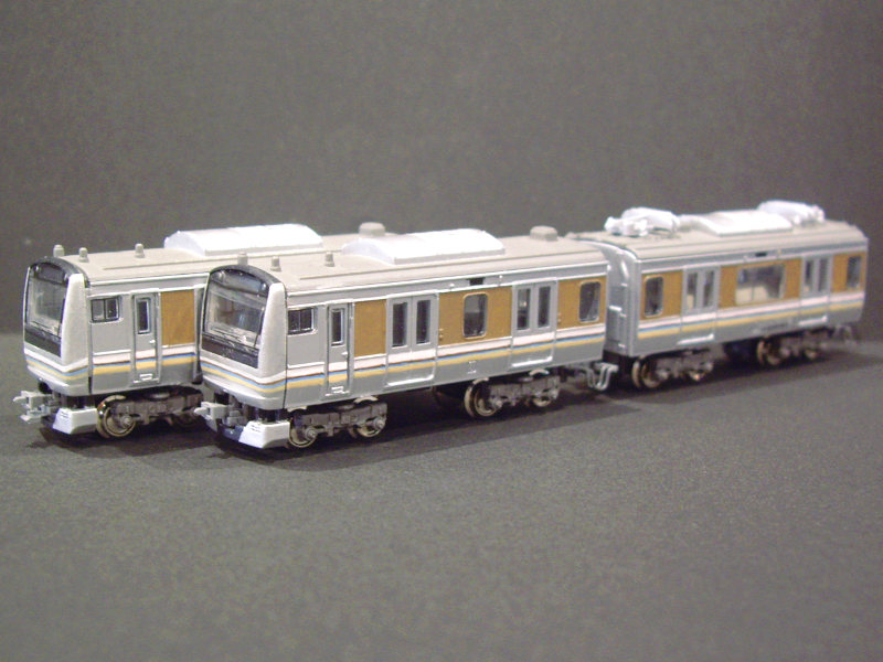 「JR西日本233系(ウソ電)」編成全体像 「JR西日本233系(ウソ電)」編成全体像