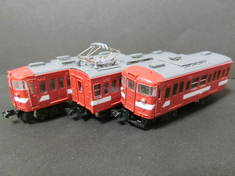 「国鉄115系身延色」編成全体像 「国鉄115系身延色」編成全体像