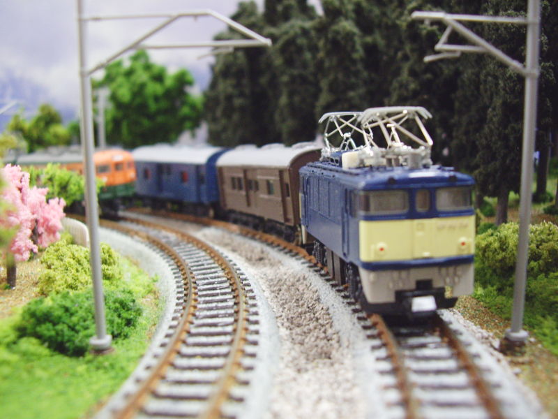 国鉄EF62形の荷物列車 国鉄EF62形の荷物列車