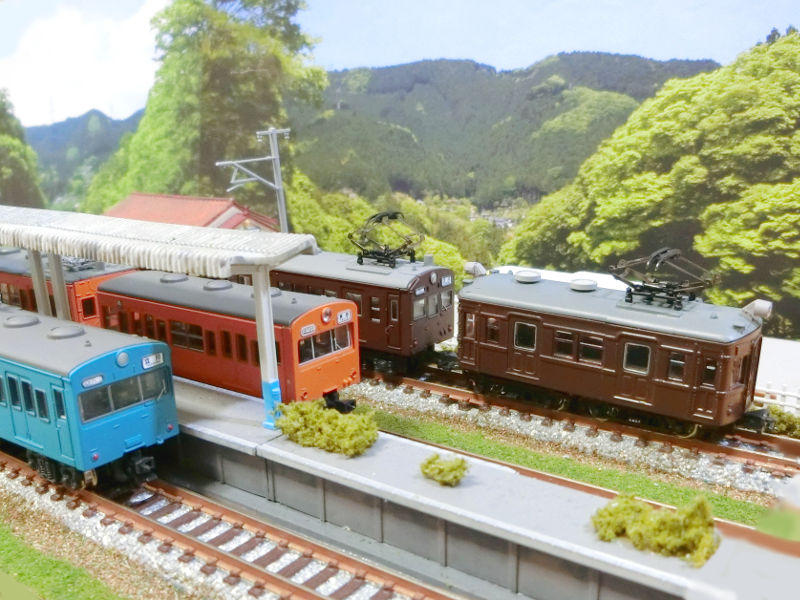 国鉄青梅線・宮ノ平駅っぽく 国鉄青梅線・宮ノ平駅っぽく