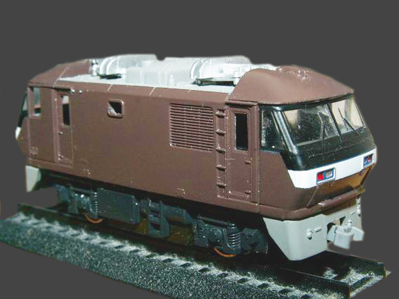 「JR EF210茶色」車両全体像 「JR EF210茶色」車両全体像