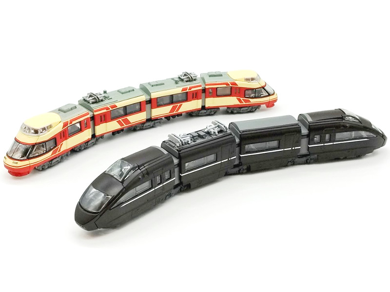 「長野電鉄5000系(ウソ電)」編成全体像 「長野電鉄5000系(ウソ電)」編成全体像