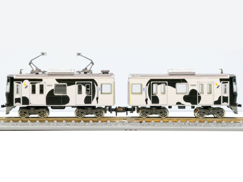 「横浜高速鉄道Y000系うしでんしゃ」編成全体像 「横浜高速鉄道Y000系うしでんしゃ」編成全体像