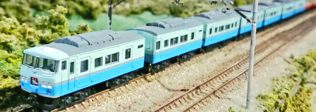 「伊豆急行185系(ウソ電)」編成全体像 「伊豆急行185系(ウソ電)」編成全体像