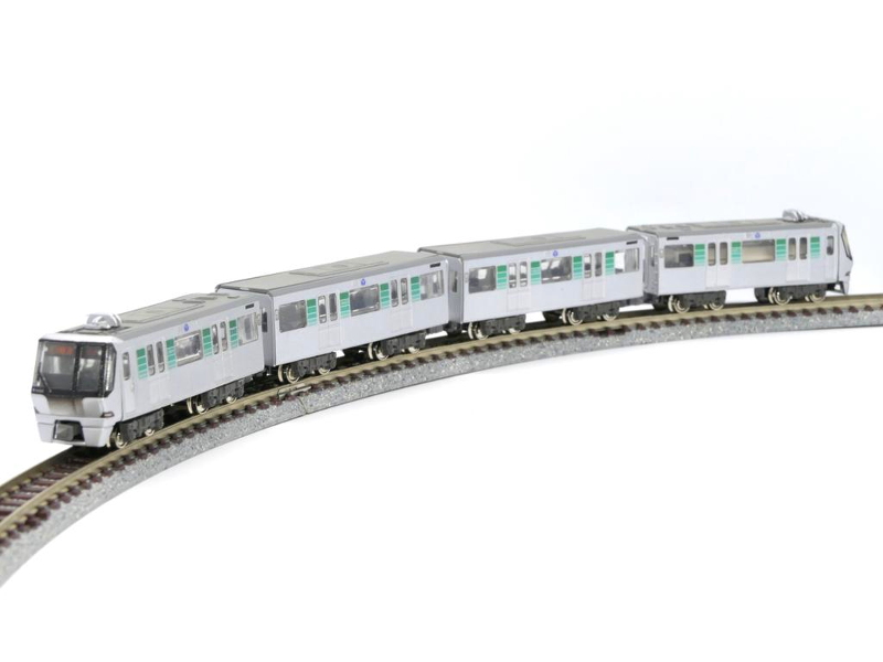 「横浜市高速鉄道10000形グリーンライン」編成全体像 「横浜市高速鉄道10000形グリーンライン」編成全体像