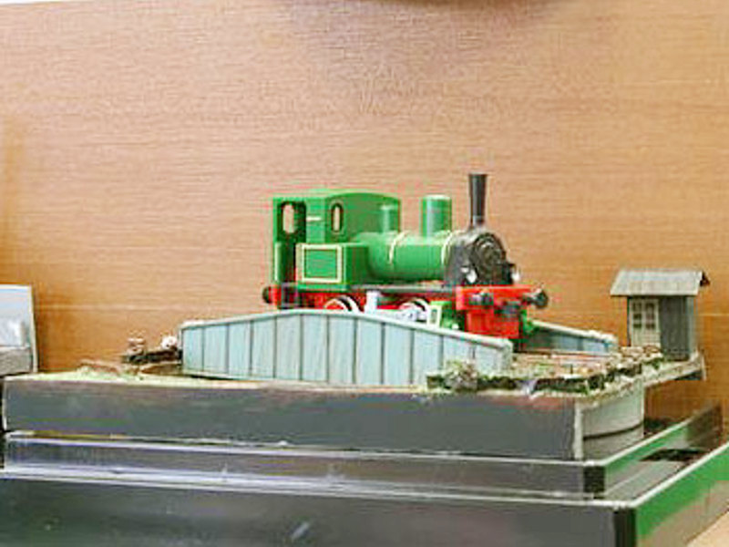 ワンジオ展示コーナーその4。ターンテーブル(転車台) ワンジオ展示コーナーその4。ターンテーブル(転車台)