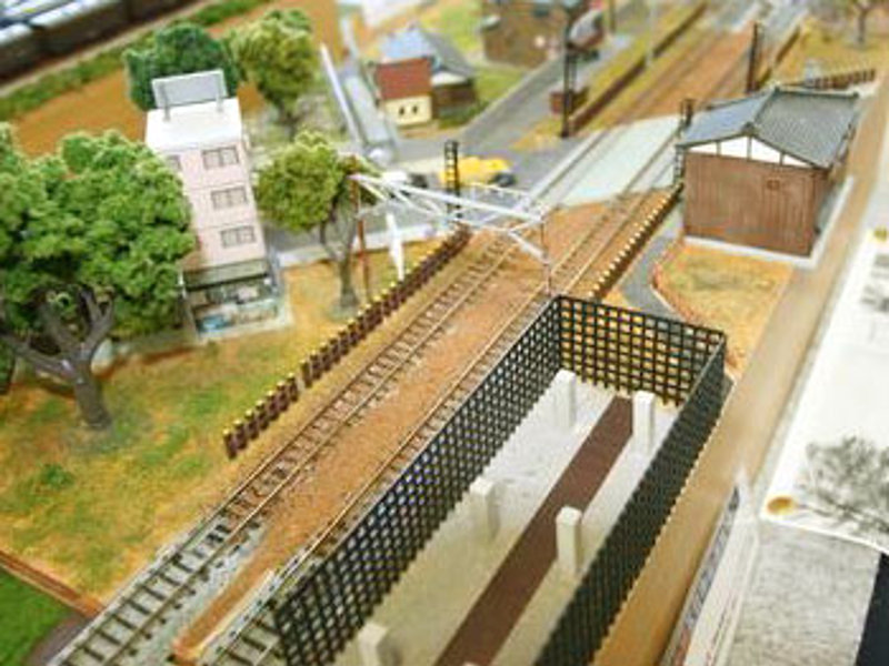 1960年代の国鉄中央本線・五日市街道踏切 1960年代の国鉄中央本線・五日市街道踏切