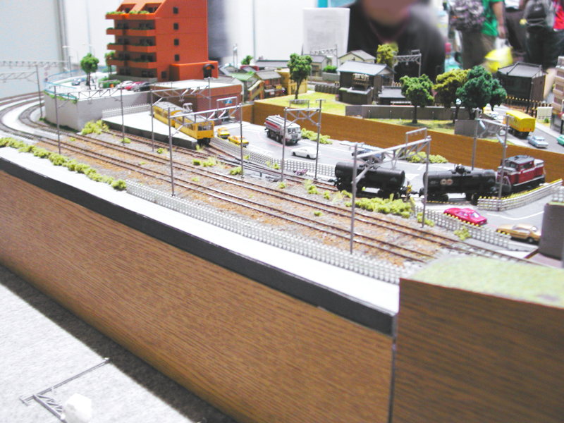 「S.F」隊員作の私鉄終着駅 「S.F」隊員作の私鉄終着駅