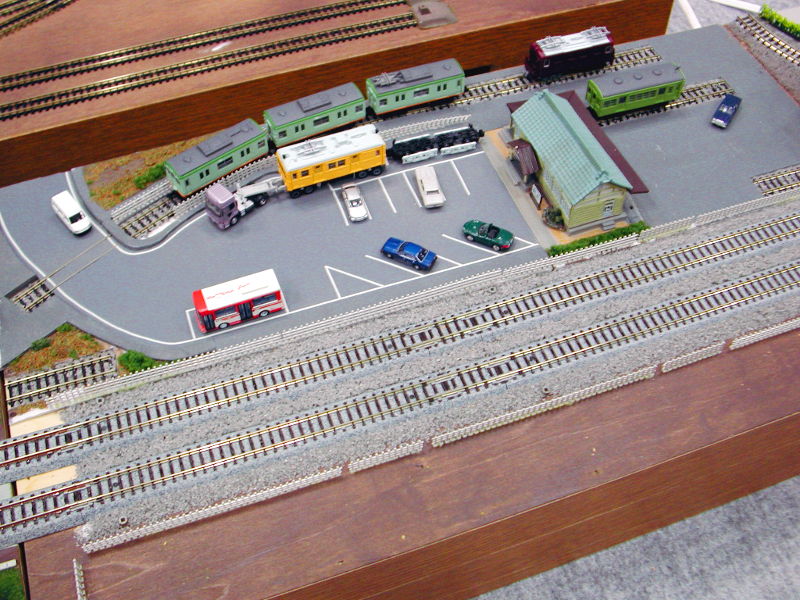 「湯葉」隊員作の鉄道公園レイアウト全景 「湯葉」隊員作の鉄道公園レイアウト全景