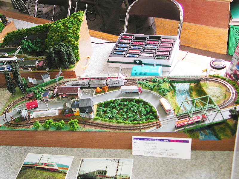 「Nakanaka」隊員作の長野電鉄風レイアウト 「Nakanaka」隊員作の長野電鉄風レイアウト