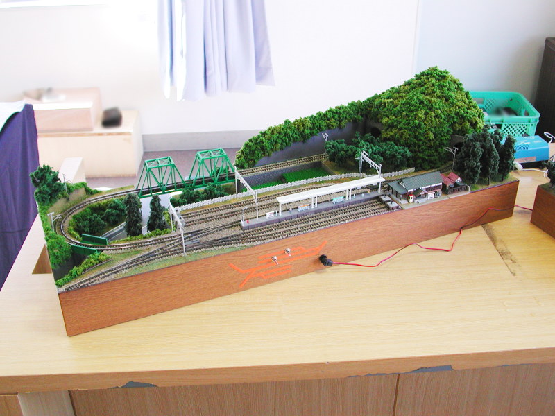 入口はミニレイアウトの展示コーナー 入口はミニレイアウトの展示コーナー