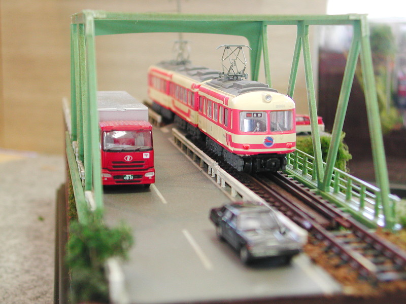 「Nakanaka」隊員作のワンジオ「長野電鉄・村山橋」 「Nakanaka」隊員作のワンジオ「長野電鉄・村山橋」