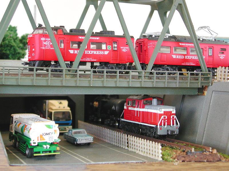 「Nakanaka」隊員作の「練馬鉄道 春日貨物線」レイアウト 「Nakanaka」隊員作の「練馬鉄道 春日貨物線」レイアウト