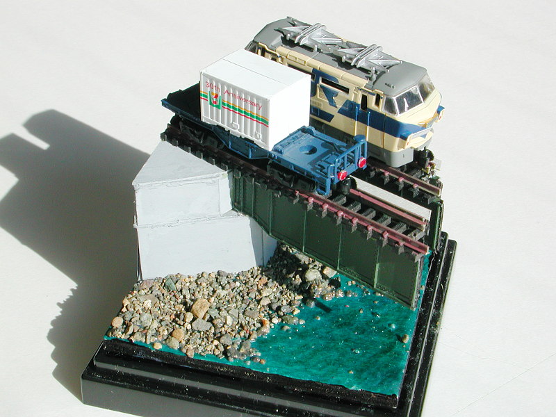 「S.F」隊員作のワンジオ「近郊の鉄橋」 「S.F」隊員作のワンジオ「近郊の鉄橋」