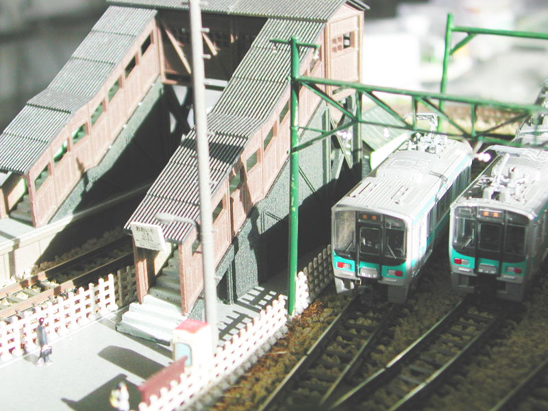 「Nakanaka」隊員作の「練馬鉄道 敦賀港支線」レイアウト 「Nakanaka」隊員作の「練馬鉄道 敦賀港支線」レイアウト