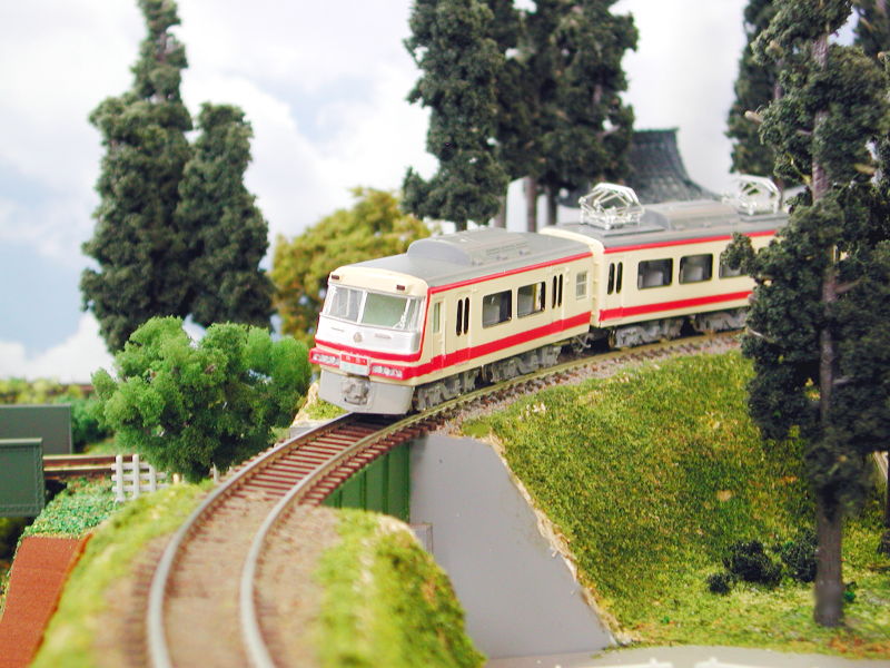 「まりりん」隊員作の西武特急レッドアロー「ちちぶ」号 「まりりん」隊員作の西武特急レッドアロー「ちちぶ」号