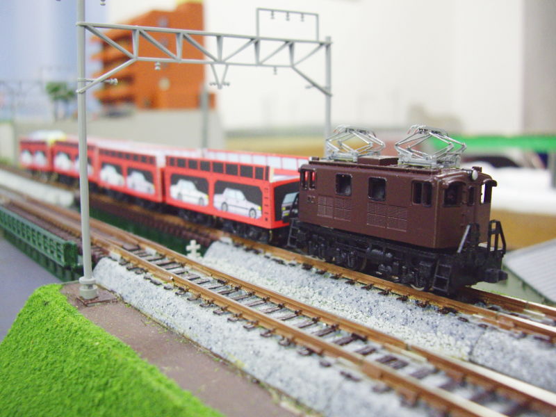 「ク5000」形を早速走らせてみました。意外とリアル★ 「ク5000」形を早速走らせてみました。意外とリアル★