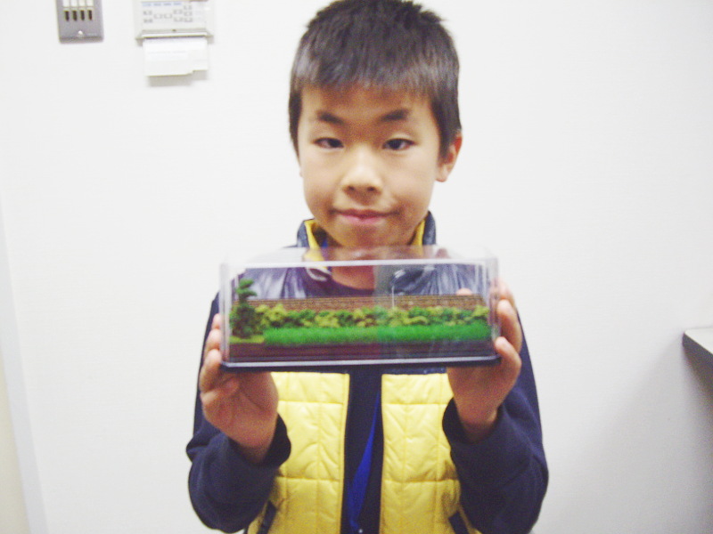 ミニジオラマが出来たよ~★ ミニジオラマが出来たよ~★