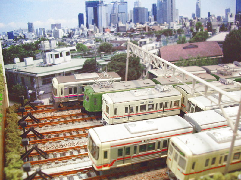 桜上水駅の車庫のような…? 桜上水駅の車庫のような…?