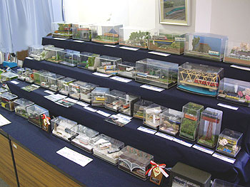 奥側はジオラマ展示コーナー 奥側はジオラマ展示コーナー