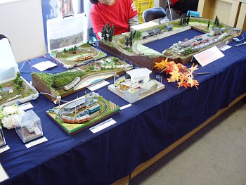 入口正面はミニレイアウトのコーナー 入口正面はミニレイアウトのコーナー